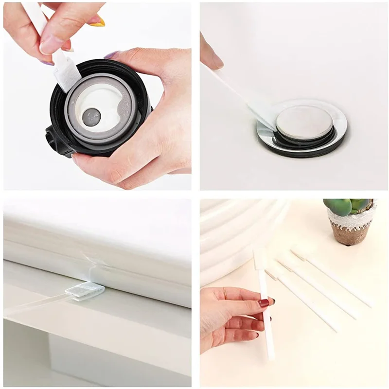 

A34R 56PCS Disposable Toilet Brush Crevice Cleaning Brushes,For Toilet Corners,Window Grooves,Door Rails,Keyboards,Blinds,Etc