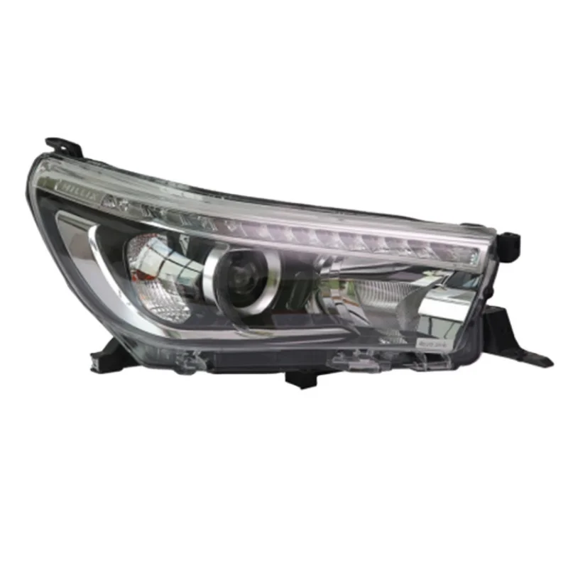 

GELING Projector White Headlights LED PP PC Material For TOYOTA PICK UP REVO 2016