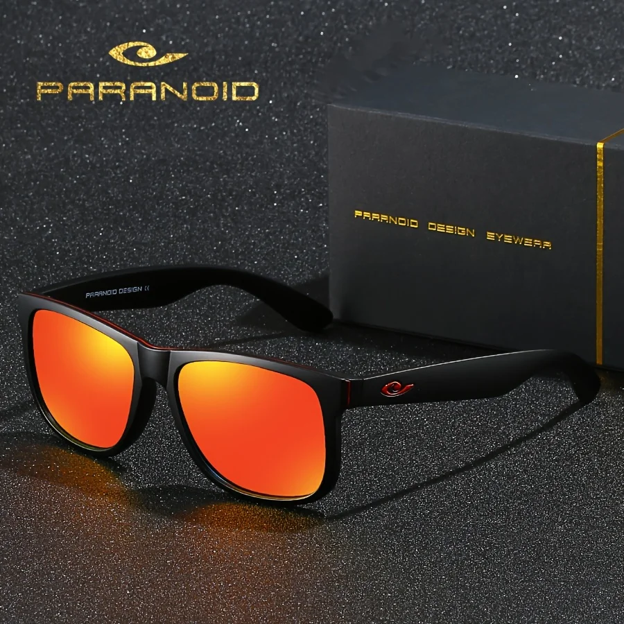 PARANOID Polarized UV400 Protection Sunglasses For Men And Women 8 Colors Model 4165