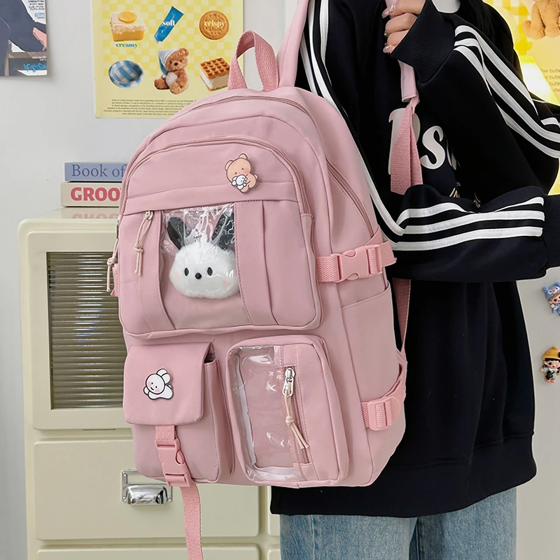 bonito-mochila-escolar-de-nailon-para-meninas-adolescentes-estudantes-mulheres-mochila-multi-bolso-kawaii-portatil-saco-de-livro-pacote