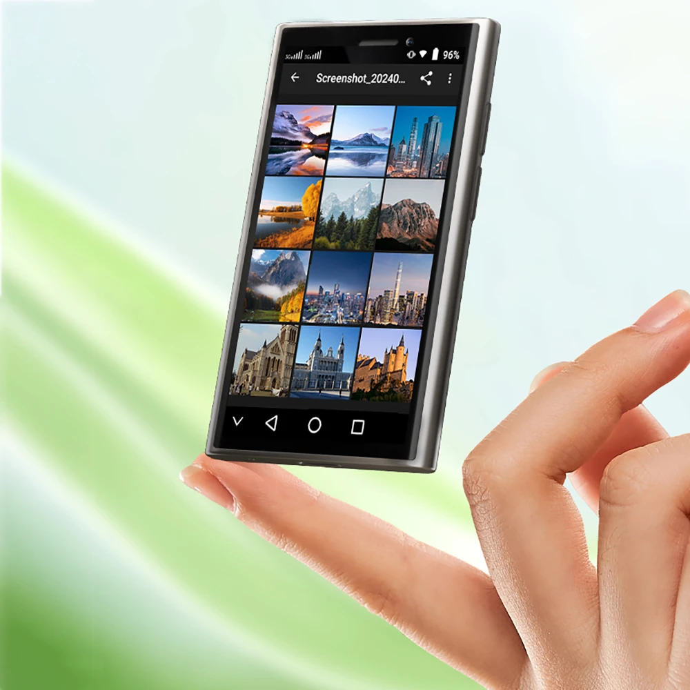 SOYES XS24 PRO 3G هاتف ذكي أنيق 3.0 بوصة رباعي النواة MTK 2GB RAM 16GB ROM ثنائي الشريحة 5MP كاميرا تعمل باللمس هاتف محمول صغير