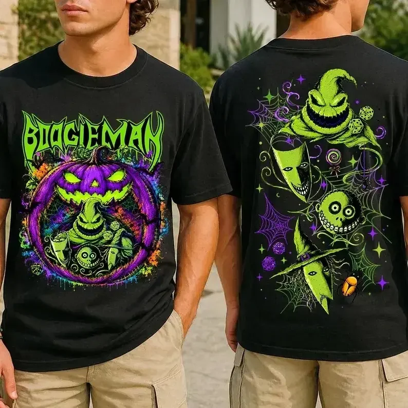 Nightmare Halloween T Shirt Horror Friends Scary Movie Costume Halloween Couple Horror Characters Spooky Tee Apparel Top