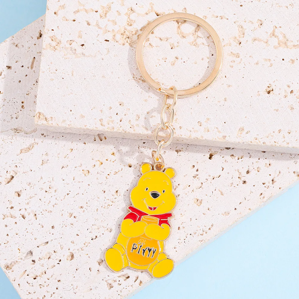 سلسلة مفاتيح ديزني ويني ذا بوه، ديكور سلسلة مفاتيح حقيبة بيجليت تيجر، هدية الحفلات، عيد الميلاد، هدية عيد الميلاد والعام الجديد. #3