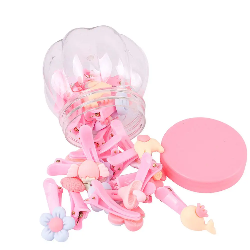 20Pcs Hair Clip Set Adorable Hair Ornaments Creative Hairpins for Party Daily Use Hairpin