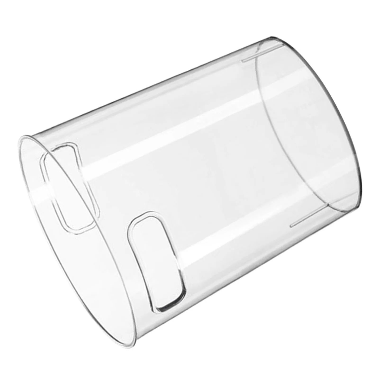 

Creative Trash Can Clear Large Capacity Pet Desktop Office Home Minimalist Transparent Waste Bin Household Storage