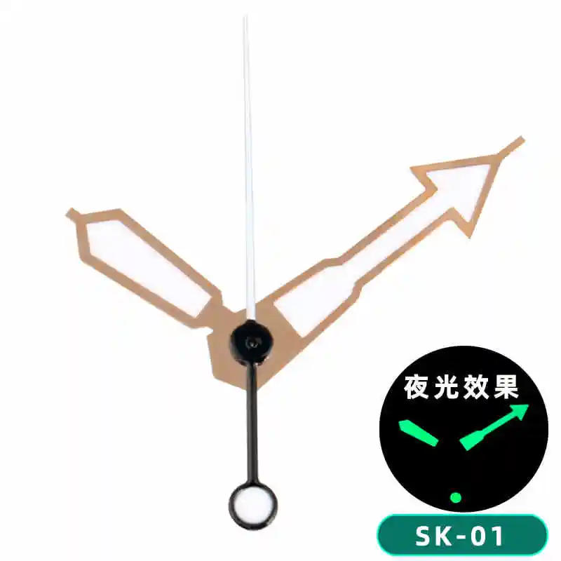 Для часов Seiko, стрелки NH35/36, механизм, светящаяся час и минуты, модифицированные аксессуары для часов для ремонта и настройки часов