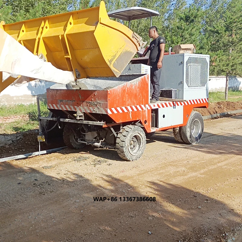 Powered Road Kerb Machine 8h Continuous Operation
