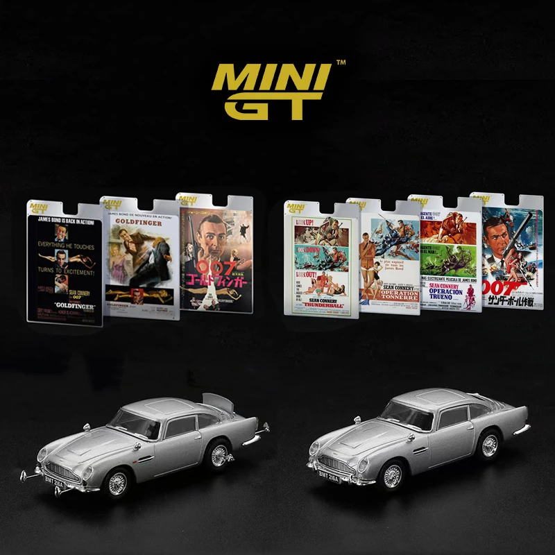 PreSale MINIGT 1:64 DB5 JB 900 901 Diecast Diorama Model Collection Miniature Toys