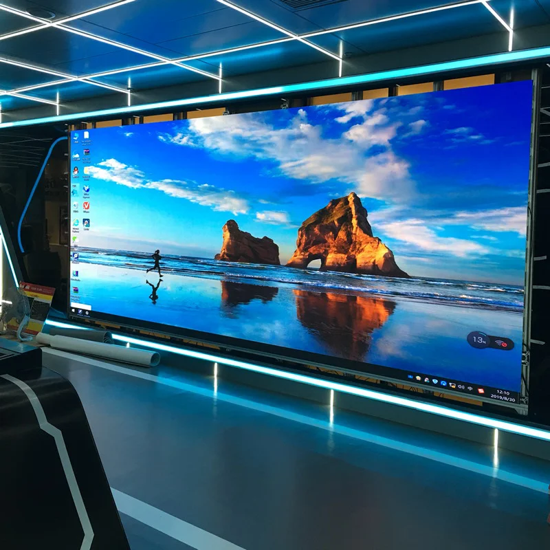 Panel Billboard LED P3 Full Color untuk Iklan Dalam Ruangan, Video Wall, Layar LED Gedung untuk Periklanan