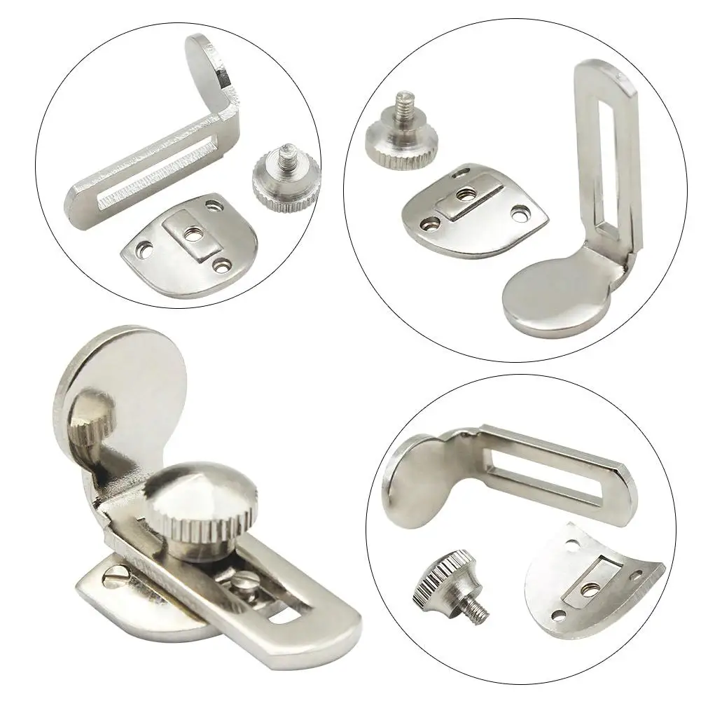 Покрытая латунь для кларнета Подставка для большого пальца с винтами для деревянных духовых инструментов