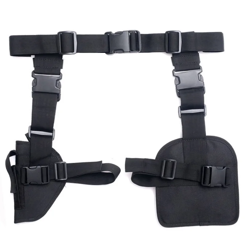 Quick Drop Leg Holster Right Hand Thigh Gun Holster Hunting Airsoft Universal Gun Nylon Tactical Pistol Holster