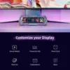 Divoom Times Gate 사이버 펑크 게임 설정 디지털 시계, 스마트 앱 제어, 와이파이 연결, RGB LED 디스플레이, 맞춤형 선물 4