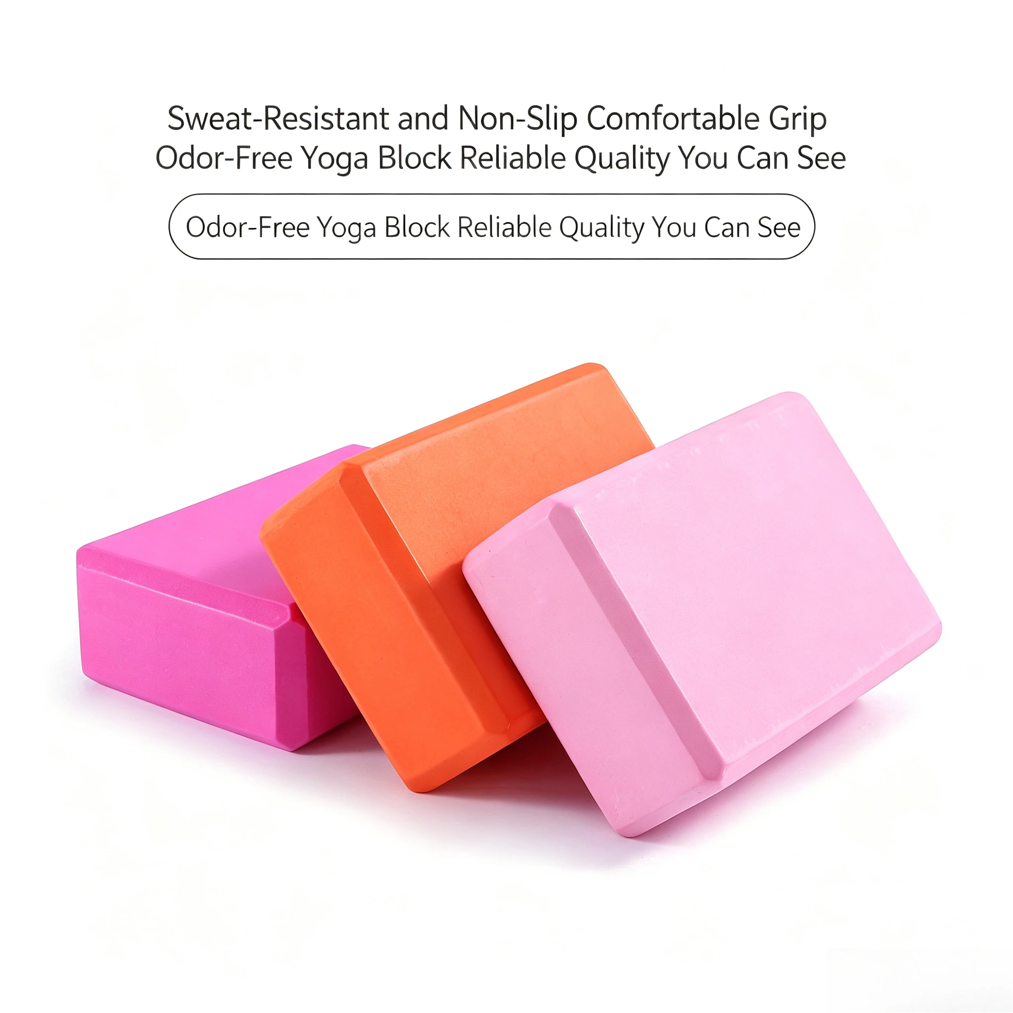 Yoga Block for Calf Muscle Training Ankle Balance Stability Enhancement Rehab Brick Physical Therapy Aid for Foot Ankle Recovery