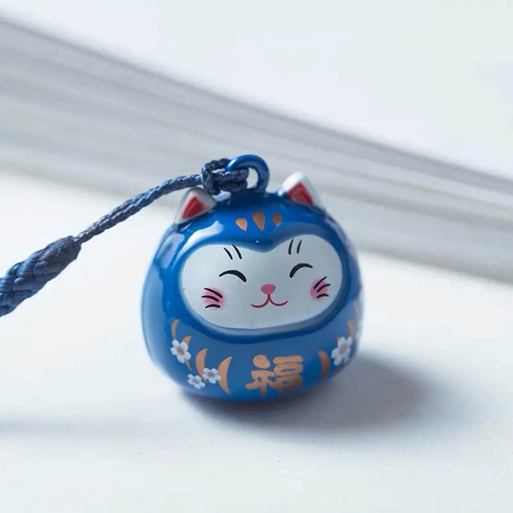 Ornaments Gifts Door Key Cartoon Car Key Bag Decoration Pendant Maneki Neko Keyrings Lucky Cat Keychains