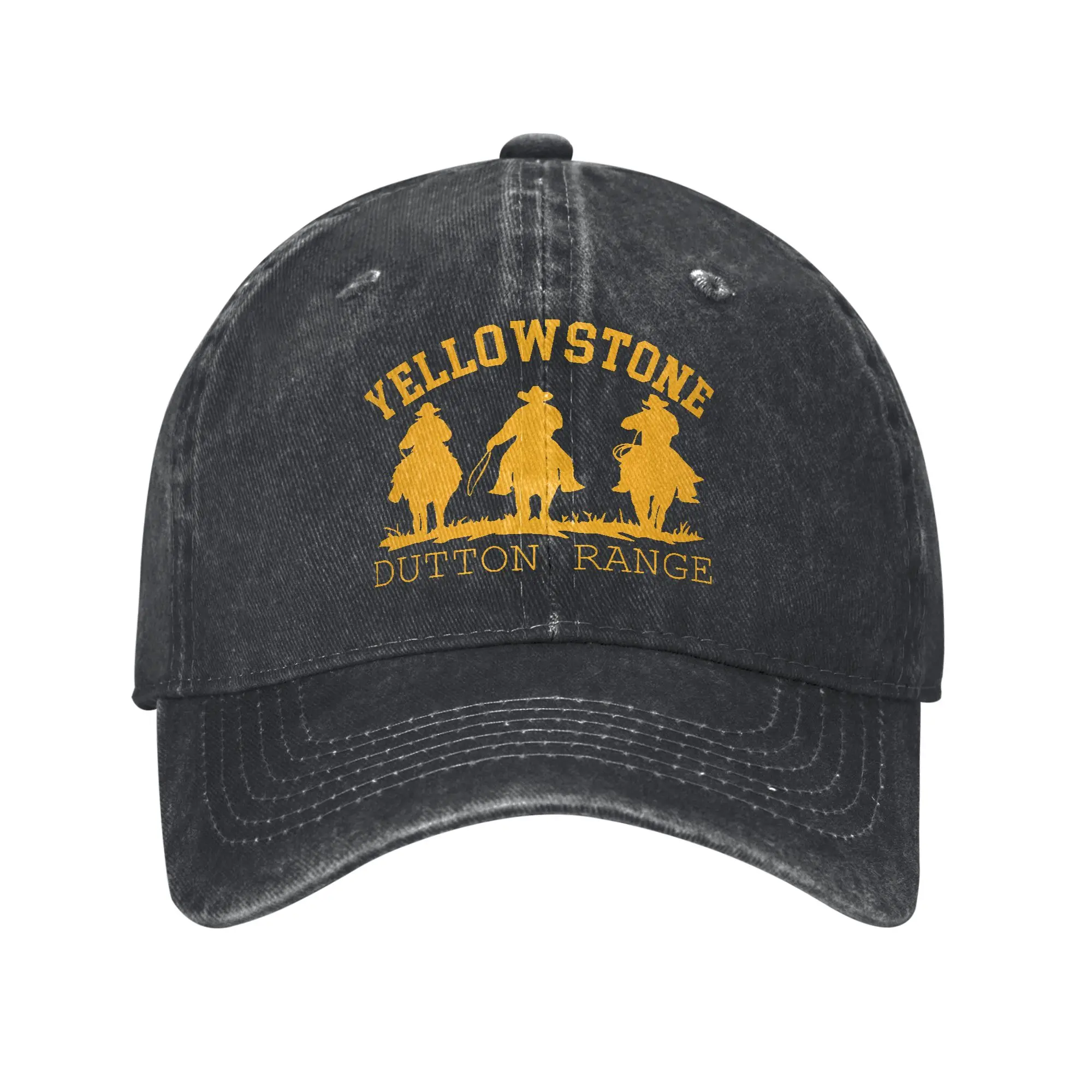 Custom Fashion Unisex Yellowstones Fim Movie Baseball Cap Adult Dutton Ranch Adjustable Dad Hat for Men Women Sun Protection