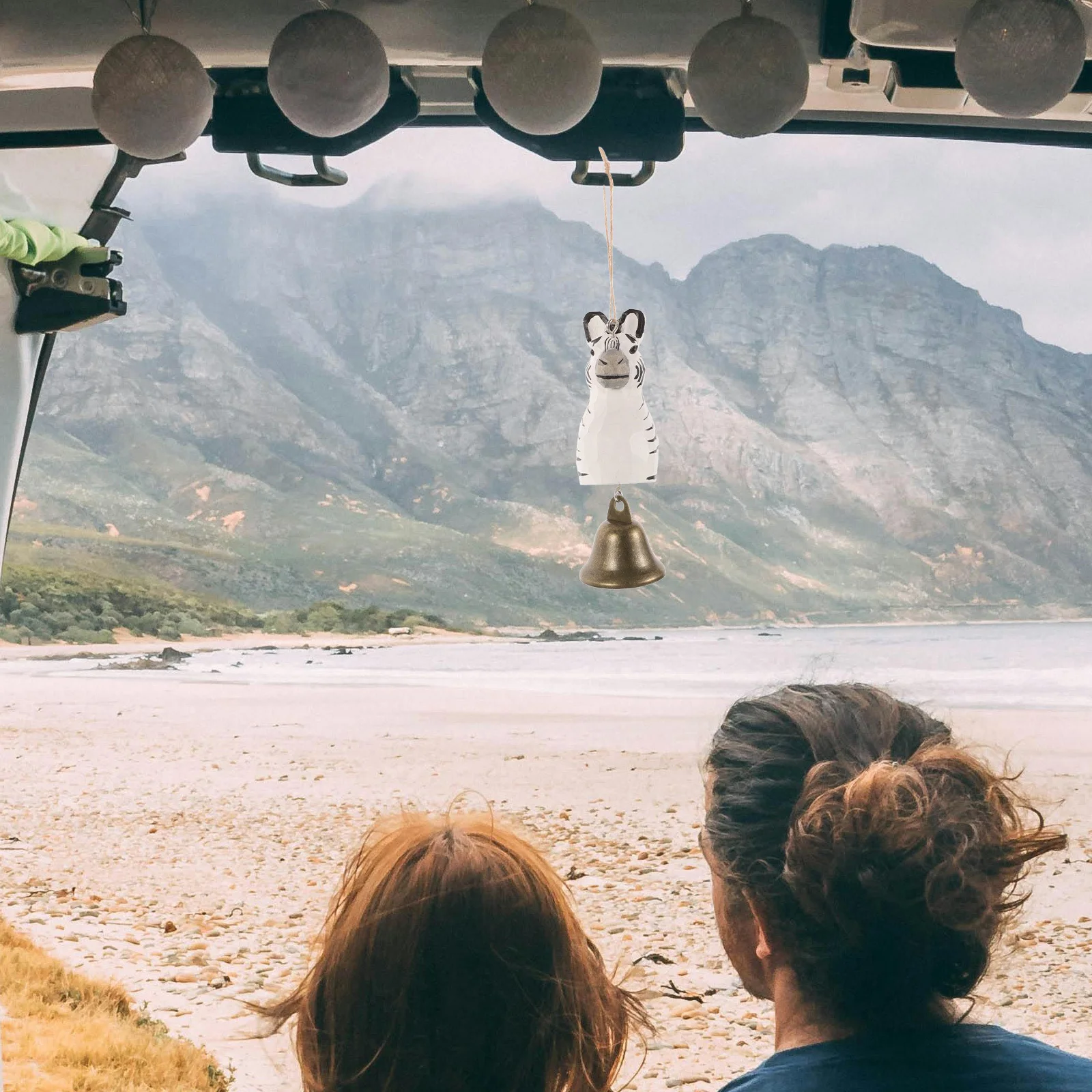 

Вешалка для колокольчика природы, подвеска для колокольчика для кемпинга, ручная работа, деревянная резная подвеска в виде автомобиля в виде животного, деревенский колокольчик, уличная вешалка для колокольчика природы