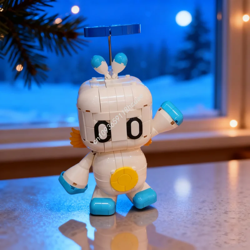 

470pcs MOC Chao Hero Sonic Adventure 2 The Model Building Blocks Toys Creative Idea Education Brick Christmas Gift Birthday