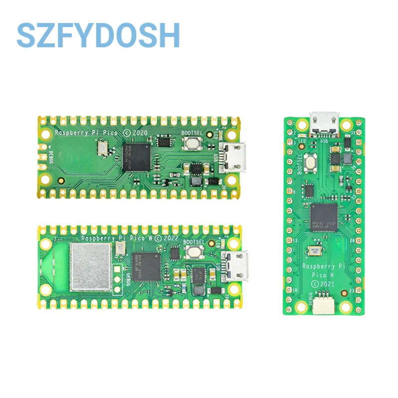 Raspberry Pi Pico W With Wireless WiFi Development Board,Pico Or Pico H With Pin Header, Support MciroPython/C++