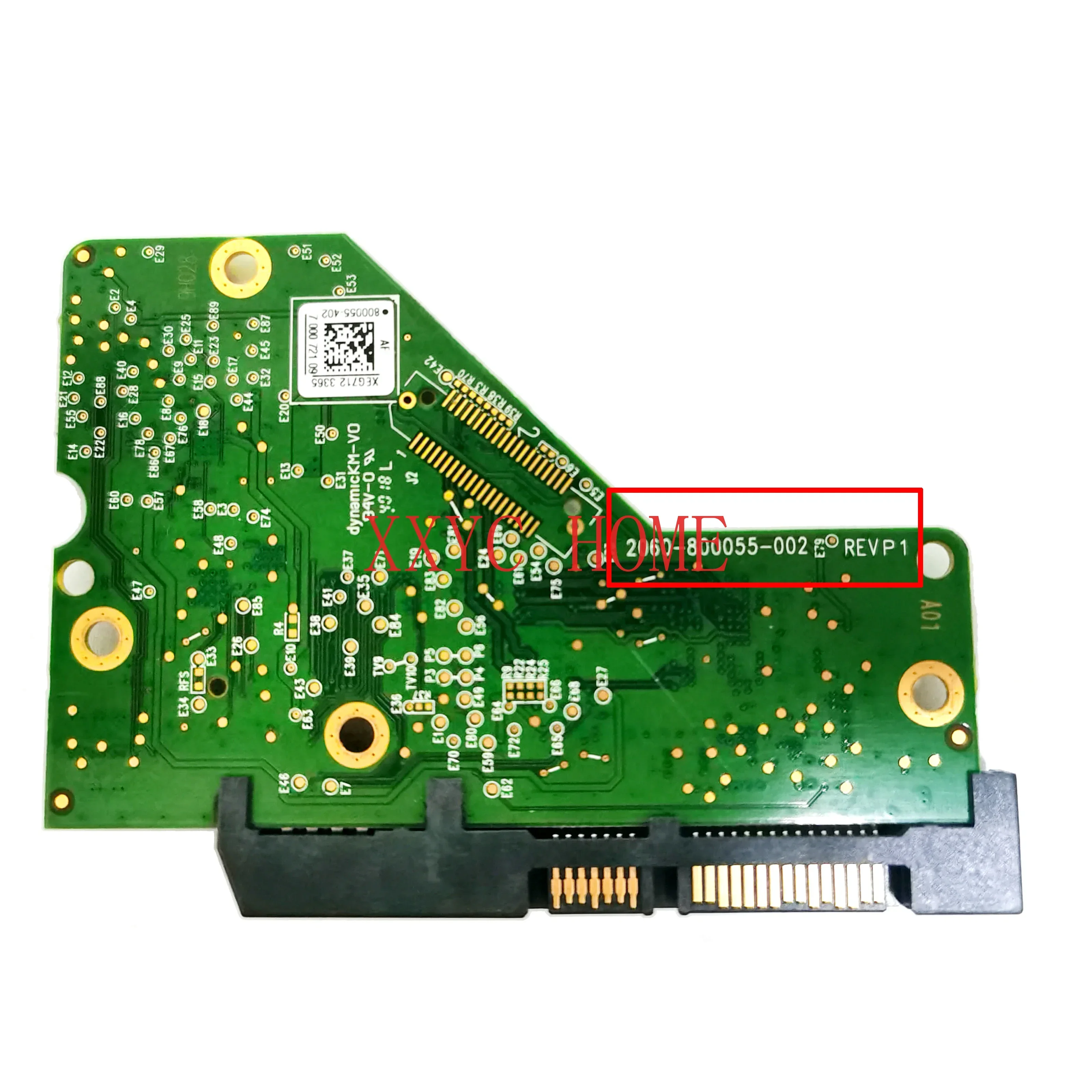 2060-800055-000 PCBboard 2060-800055-002 001 000 REV A/P1 for WD 3.5 SATA hard drive repair data recovery 2060-800055-001