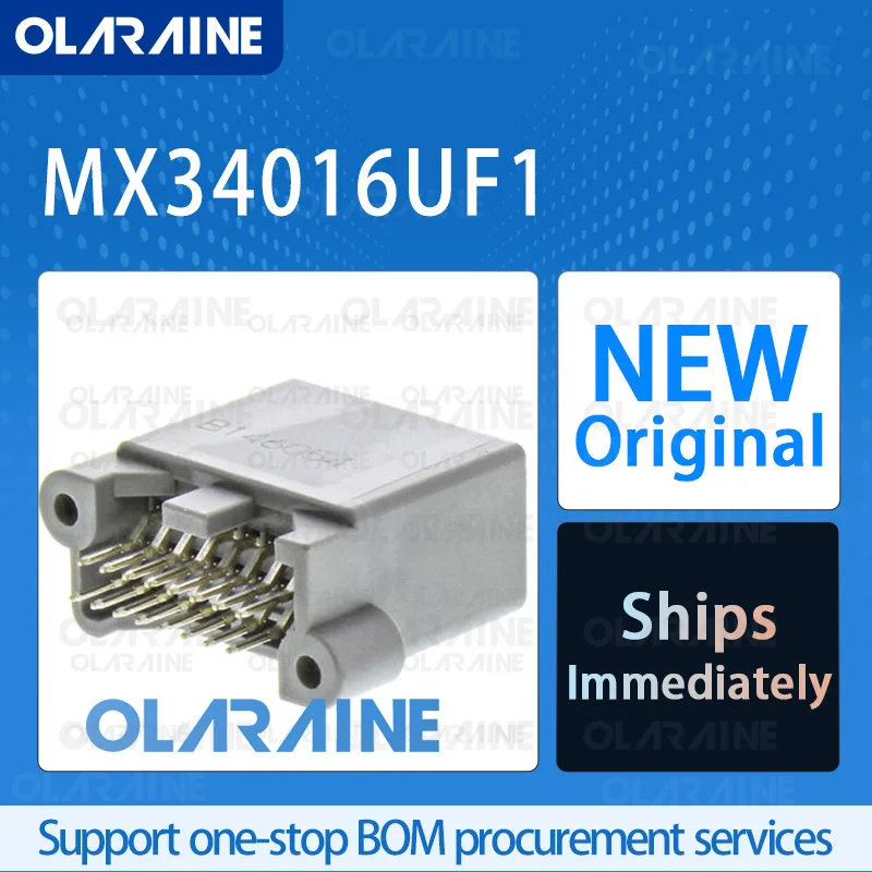 

10/50/100Pcs MX34016UF1 100% brand new and original IC chip Automotive connectors 16 Position 3 A
