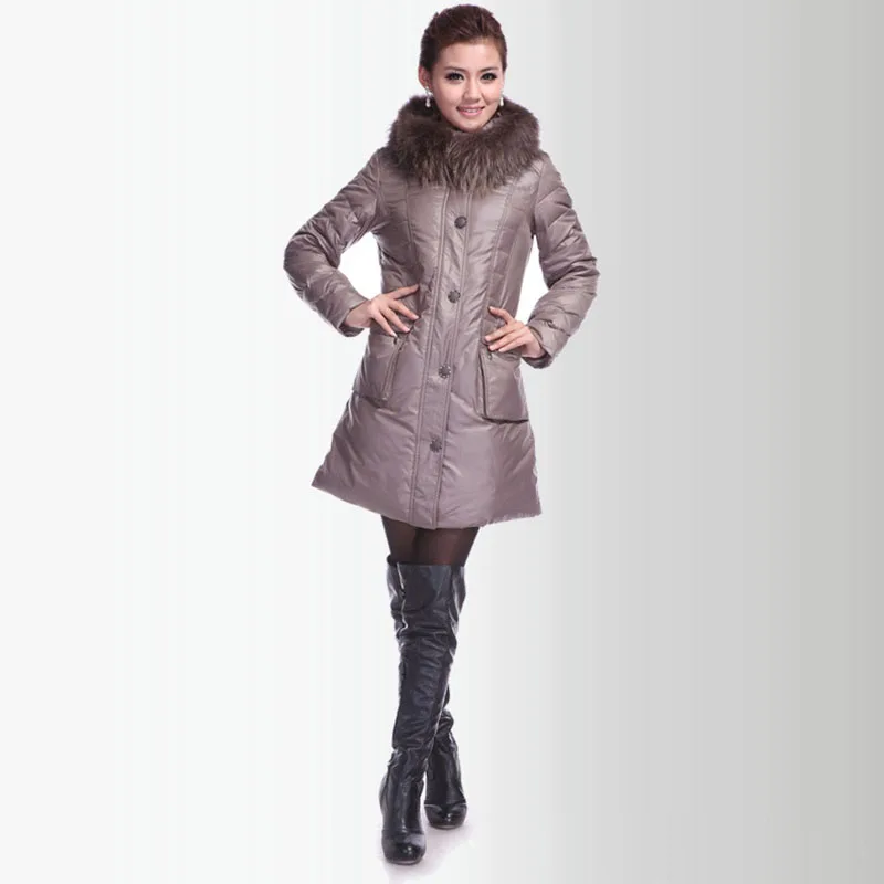 Woman winter coats Down jacket Woman clothing feather parkas Women down jacket New outerwear clothes Plus size women's clothing view 3