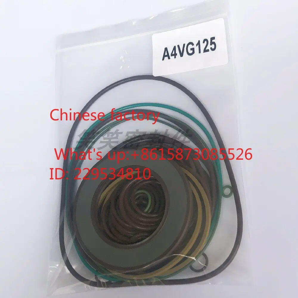 1pcs A4VG125 hydr-aulic pump repair kit, repair kit, seals, gaskets, oil seals, rub-ber rings.
