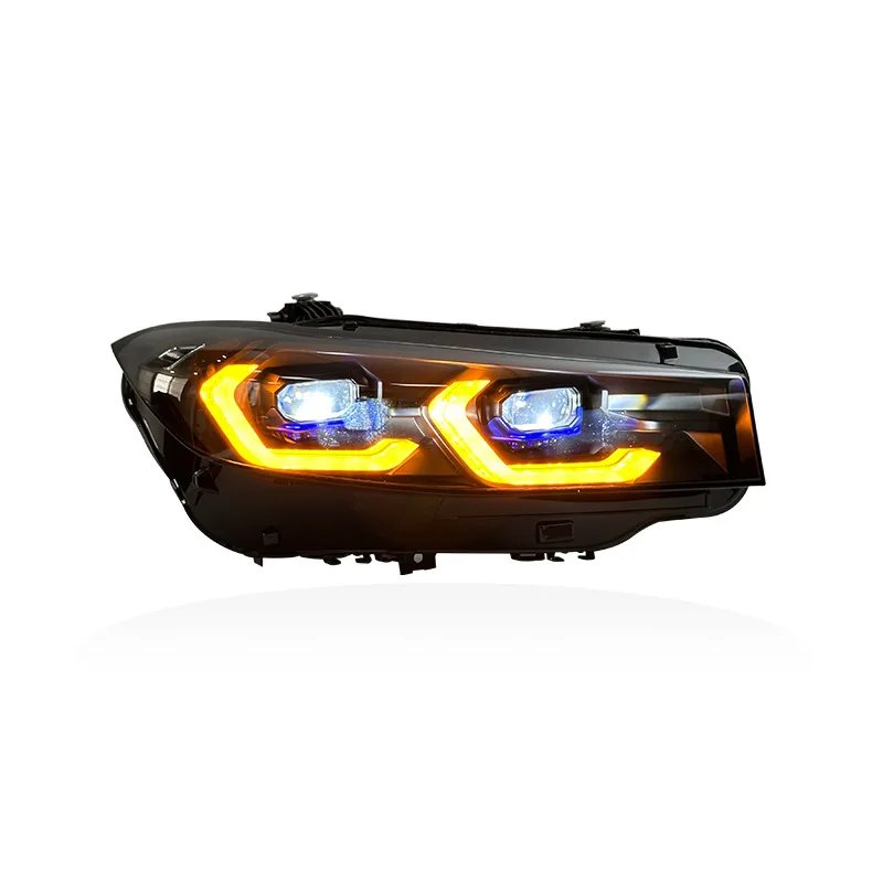 Upgrade Laser Dual Color DRL Headlights for BMW 3 Series G20 G28 LED Headlight Modified 2023-2025 Headlights LED Front Light