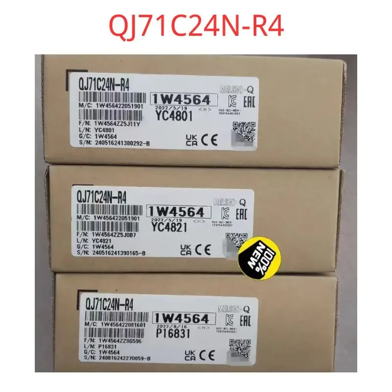 Novo módulo de comunicação plc original QJ71C24N-R4