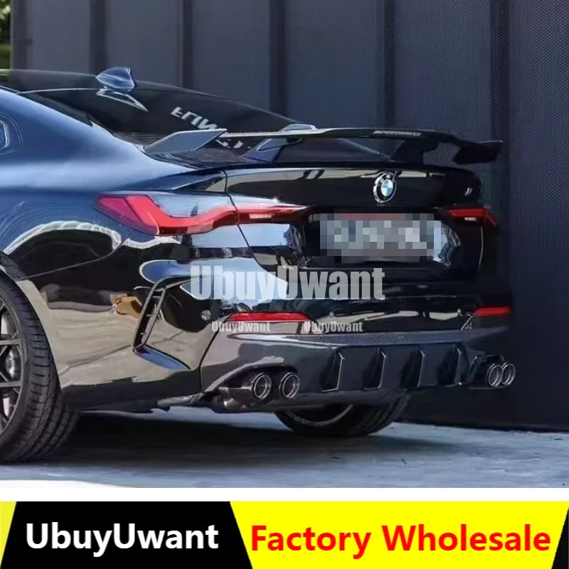 Задний диффузор для BMW G22 G23, автомобильный задний бампер, спойлер, диффузор для 4 серии G22 G23 425i 430i M440i M Sport CARBON 2020+