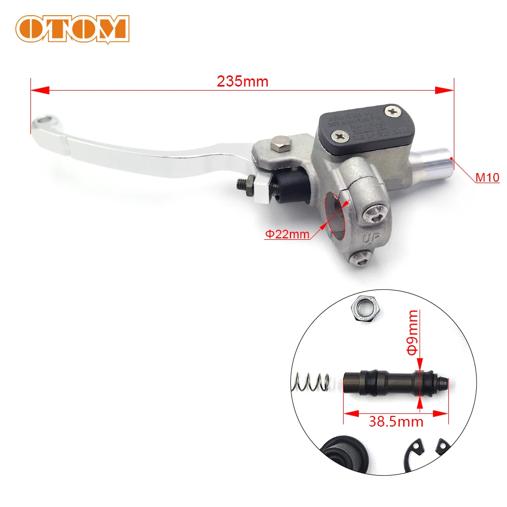 OTOM Motorcycle Hydraulic Clutch Master Cylinder Repair Upper Pump (CNC Handle) Rear Brake Oil Cylinder Separation For KTM Parts