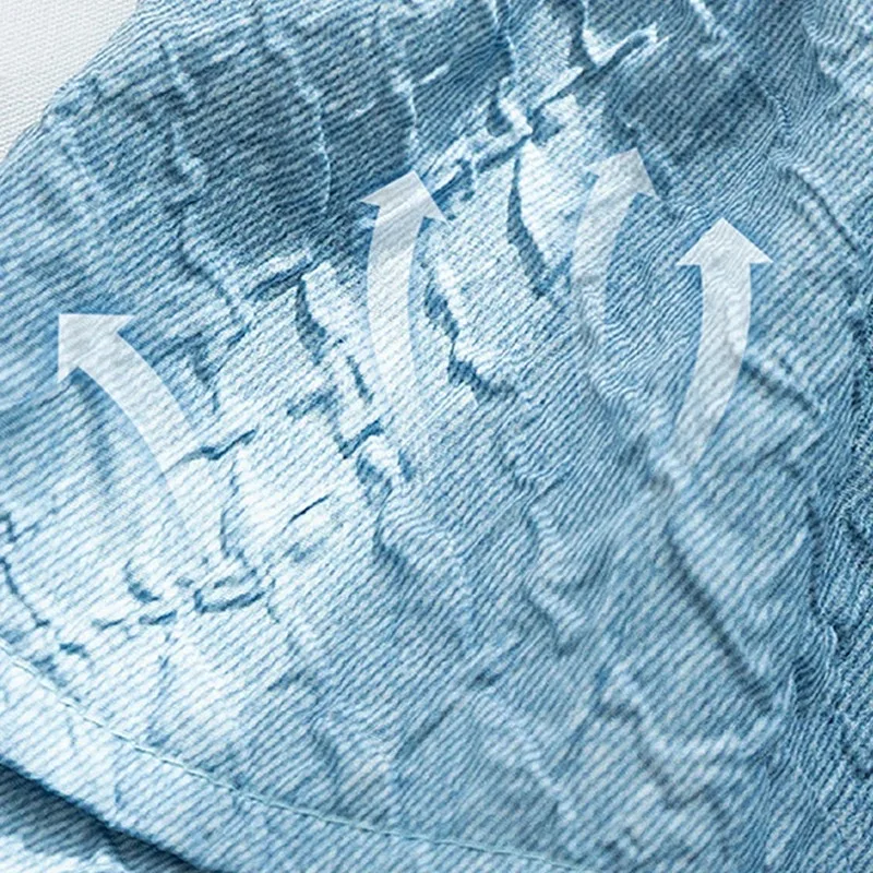 تنورة بحمالات للكلاب قابلة للتنفس وأكمام طائرة من قماش الدنيم ملابس صيفية للحيوانات الأليفة مع حلقة على شكل حرف D للجرو