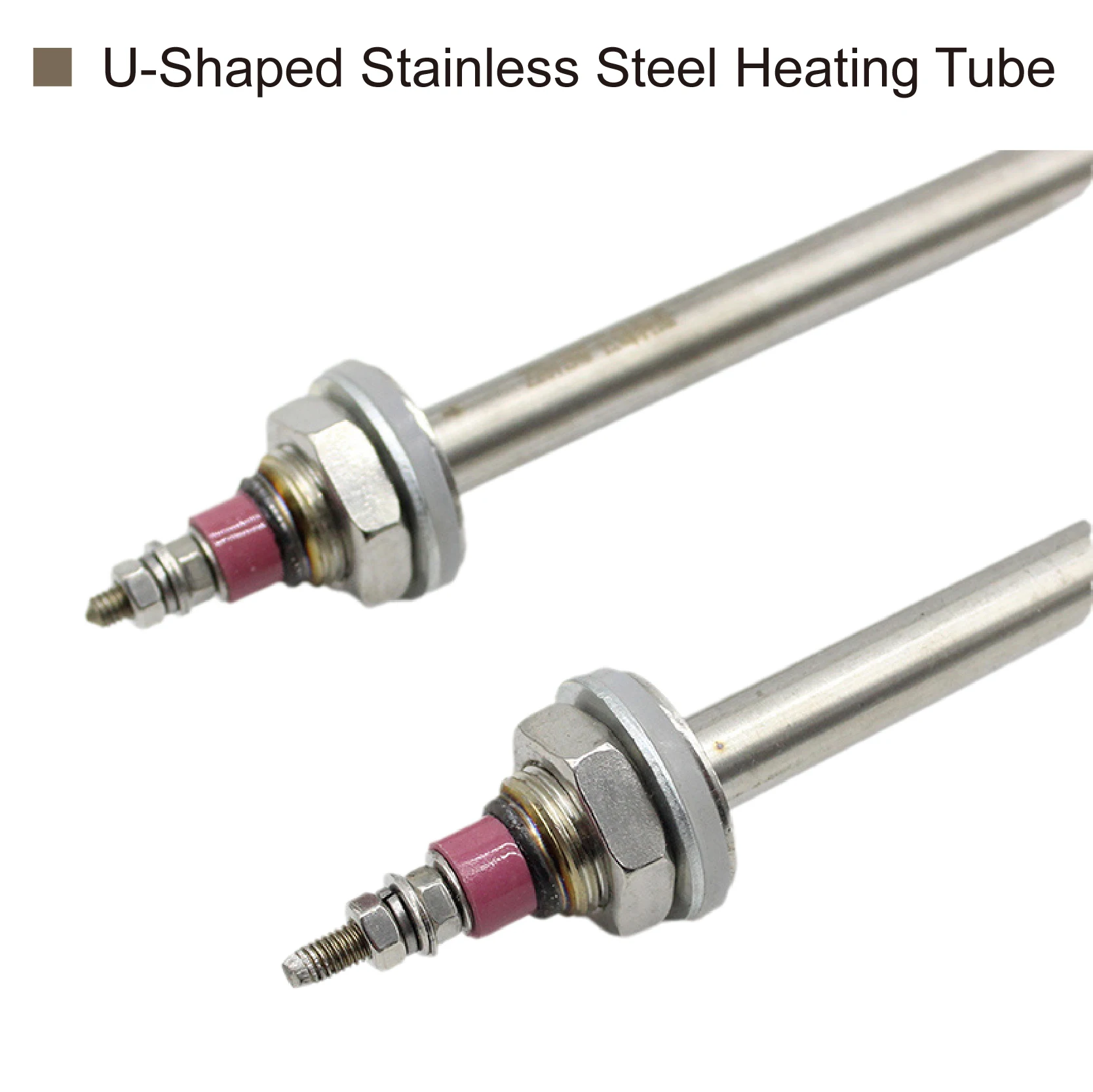 220v 380v Stainless Steel U Shape Tubular Heating Element  2kw 3kw Water Steam Table Fermentation Heater 1pcs