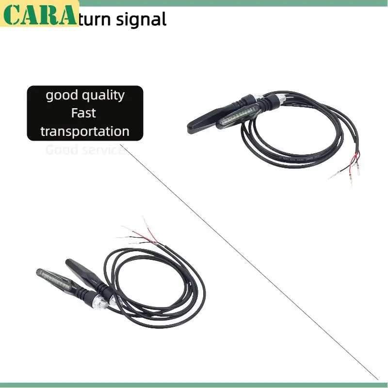 لأضواء الدراجات النارية الكلاسيكية عالية السطوع بدوره أضواء مؤشر الإشارة الجبهة الخلفية الأبيض يوم تشغيل أضواء تتدفق مصابيح الفرامل #1