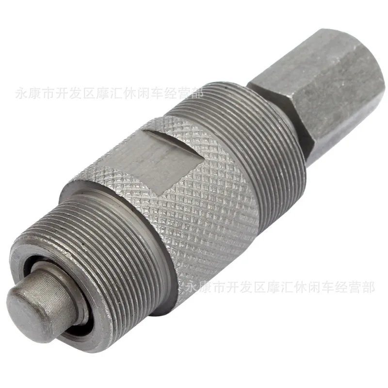 

Подходит для инструмента для ремонта мотоциклов CG125 GY6 50 125CC, магнитный съемник кода двигателя с двойной головкой 24 27