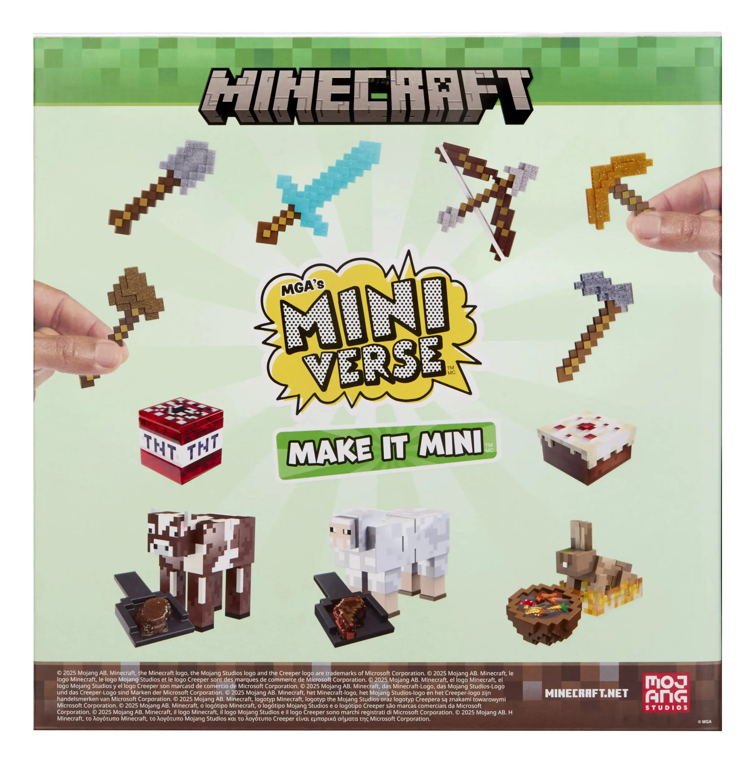 MGA Miniverse Minecraft Make I - Model Kit Hobby avaliação e preço