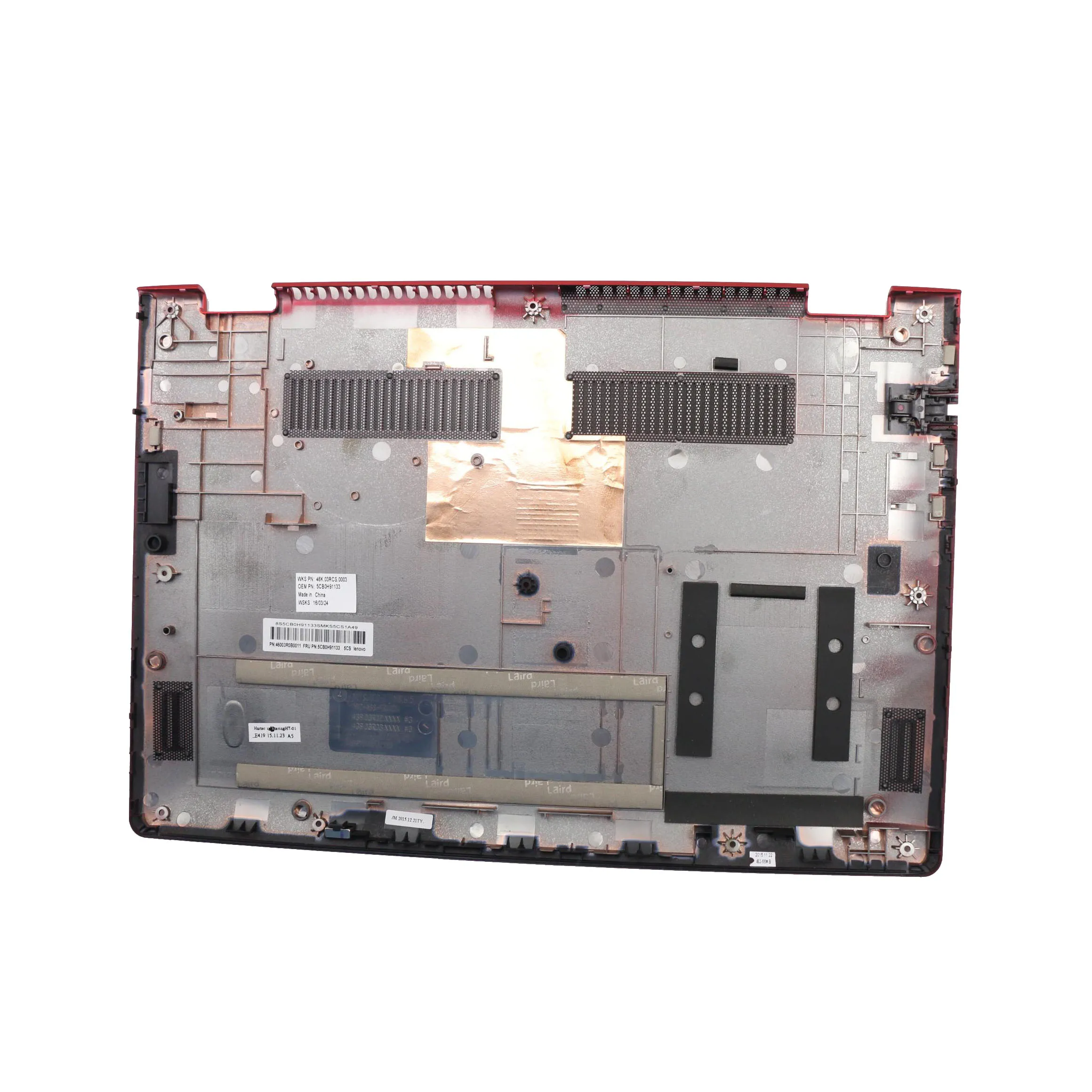 5CB0H91133 46003R0B0002 Red Laptop Bottom Case For Lenovo Yoga 500-14IBD Yoga 500-IHW Yoga 500-14ISK Flex 3-1470 Flex 3-1480