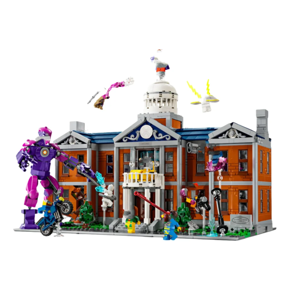 3093Pcs X-Mansion Xavier Institute Modular Architecture Model Bricks 76274 Building Blocks Hero Set Adults Toys Birthday Gifts