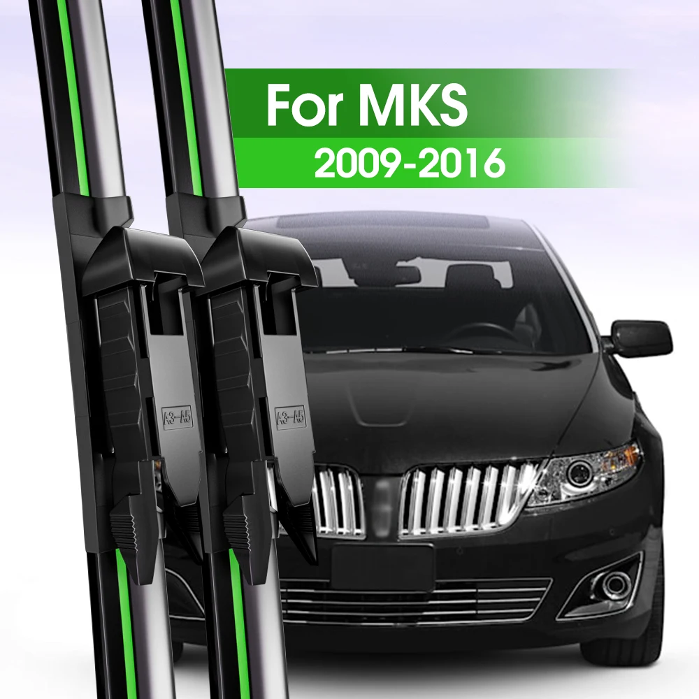 

2pcs Front Windshield Wiper Blades For Lincoln MKS 2009-2016 2010 2011 2012 2013 2014 2015 Windscreen Window Accessories