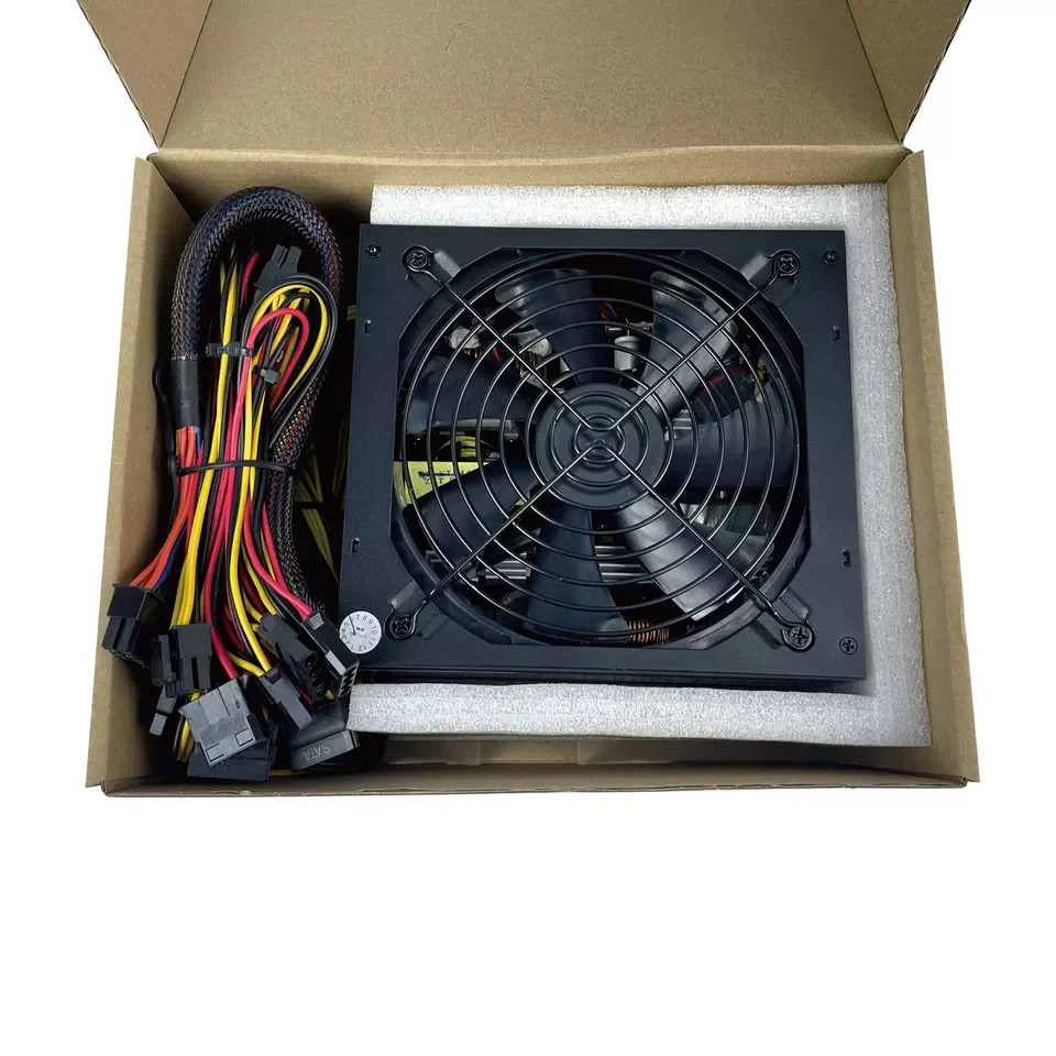 ETF Bitcoin PSU 2000W 마이닝 PC 전원 공급 장치, atx PSU 110-230V 입력 5-120V 출력