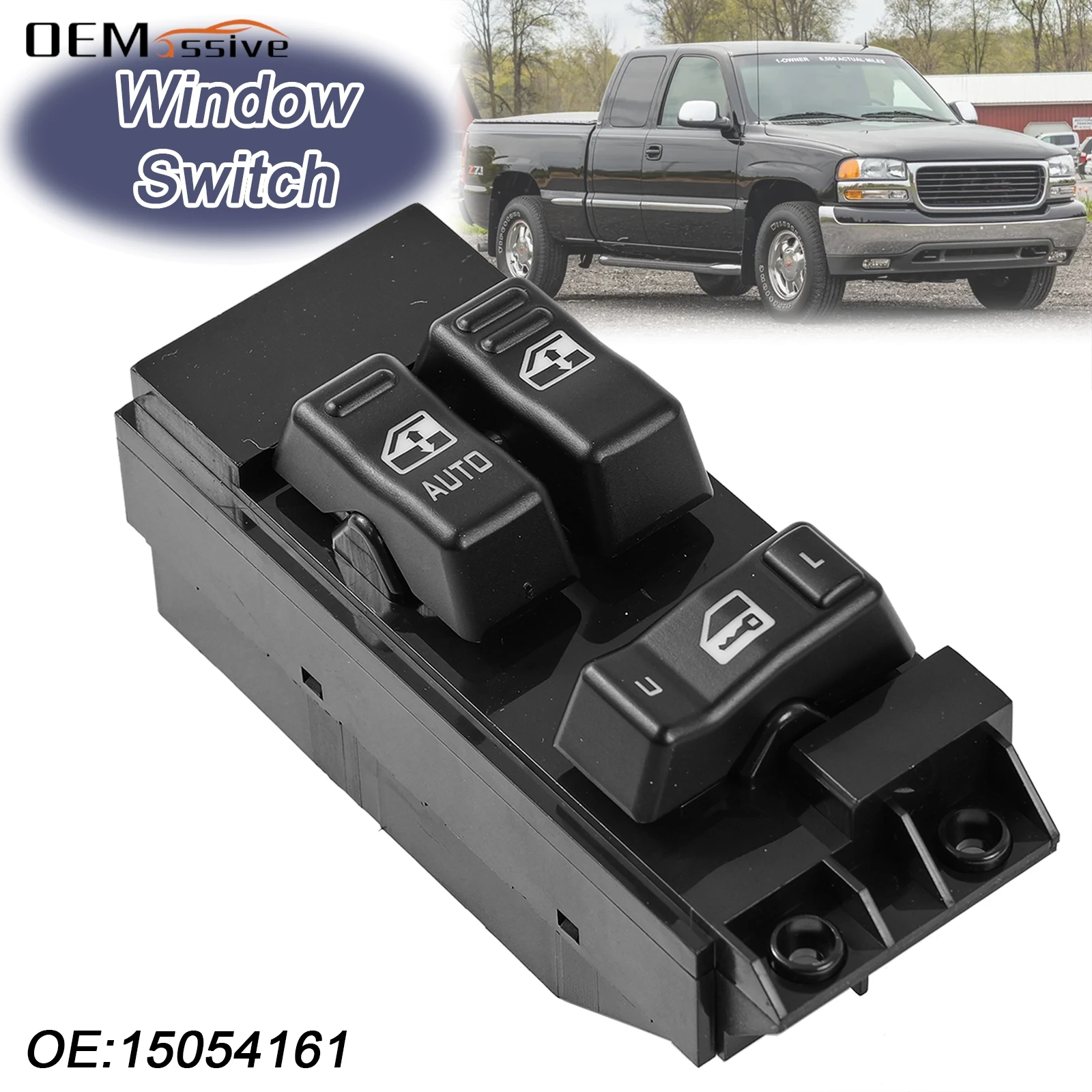 15753934 15054161 For Chevrolet Silverado GMC Sierra 1500 2500 3500 Car Master Power Window Lifter Switch 1999 2000 2001 2002