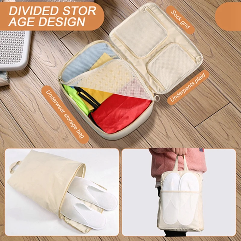 ABNO-kubus kemasan untuk tas Travel-bagasi Organizer untuk keluarga, kubus pak perjalanan jala bernapas untuk koper