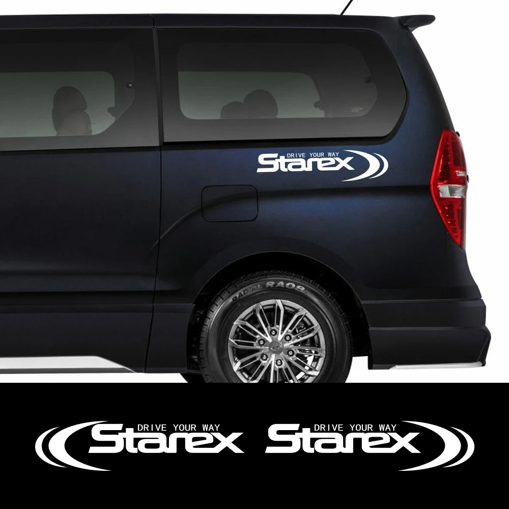 Car Stickers For Hyundai Grand Starex H1 ILoad Imax H200 H300 A1 Drive Your Way Camper Van Decor Decal Auto Tuning Accessories