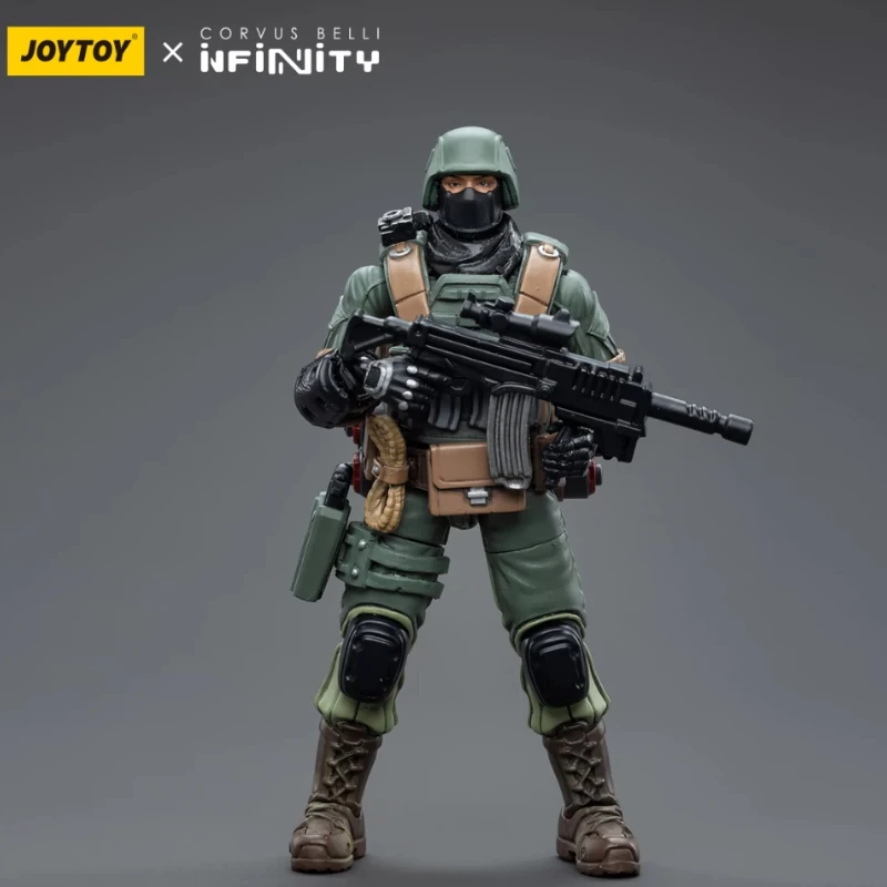 JOYTOY & INFINITY 1/18 Heavy Armor ทีม Hunter Joint Movable ทหาร Mannequin Play Figure Collection ของเล่นตกแต่งของขวัญ