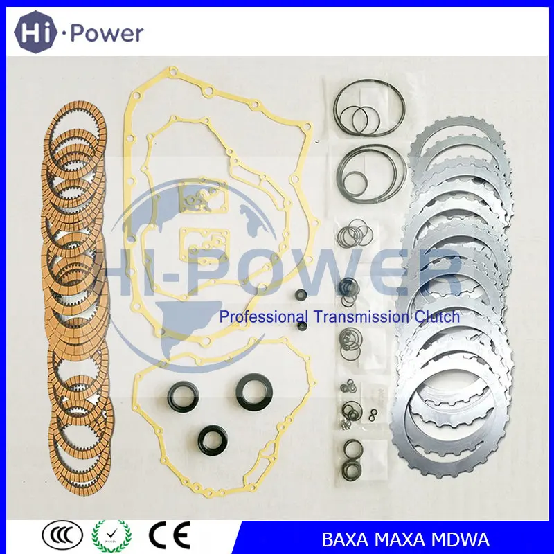 

BAXA MAXA MDWA CG5 Transmission Clutch Overhaul Friction Steel Plates For Honda Gearbox Repair Kit Clutch Disc Kit