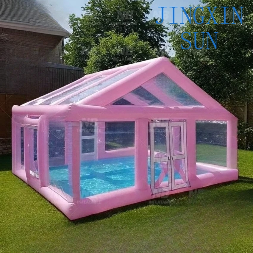 Custom Size Inflatable Open Floating Inflatable Sofa Pool Bar with Adult Seats