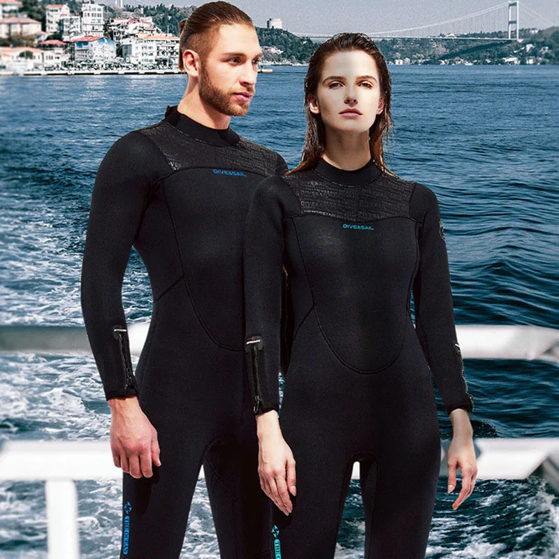 Oulylan 5MM Neoprene Wetsuit Men Women for Deep Scuba Diving Snorkeling Thickened Warm Wetsuit Swimming Kayaking Surf Suits