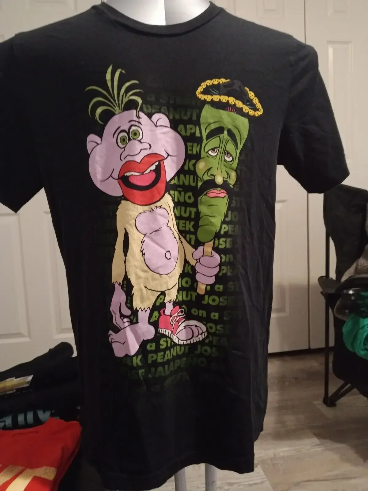 Jeff Dunham Peanut Jose Jalepeno On A Steek Large New