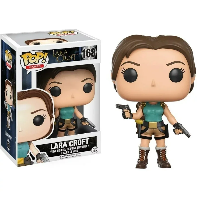 Funko Pop Games Lara Croft 168 # Tombe Raider Lara Croft 333 # Vinyl Figuur Collectie Poppen Kerstcadeaus Collectie Cadeau Speelgoed