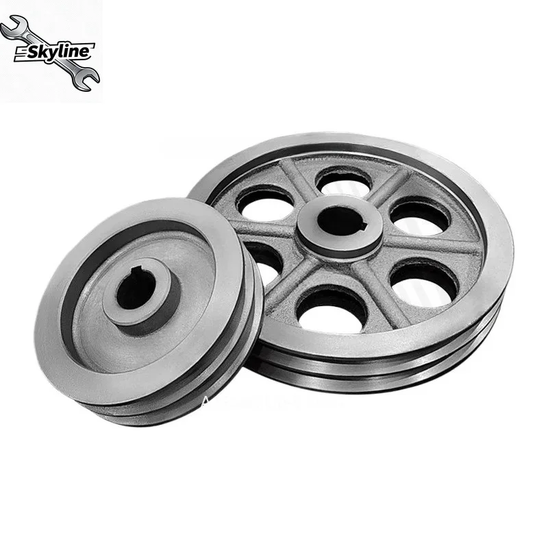 Suitable for Pulley B Type Two Slot Hollow Gear Reducer Engine Generator Drive Wheel Triangular