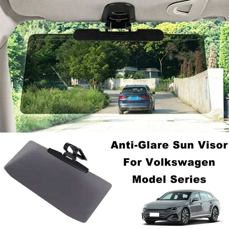 

Anti-Glare UV Protection Car Sun Visor Extender Interior Sun Shade For Volkswagen Golf Polo Passat Tiguan Touareg Jetta Atlas